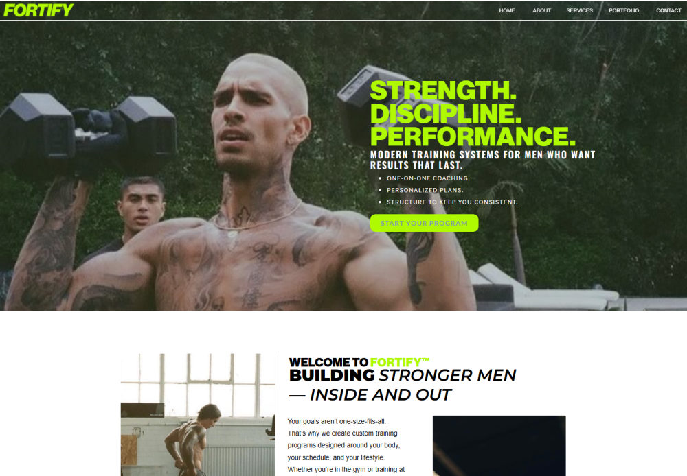 Fortify website